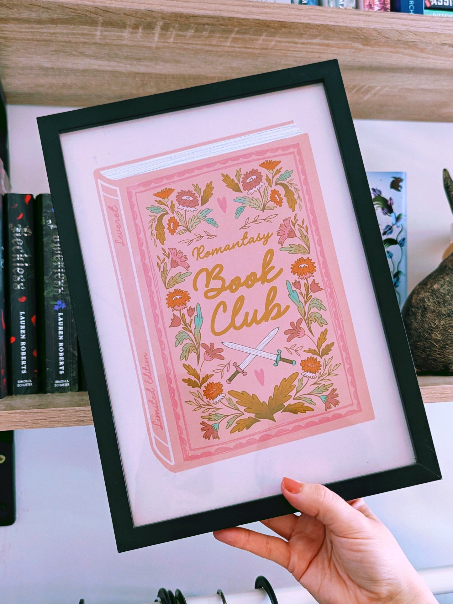 Romantasy Bookclub Cozy Print