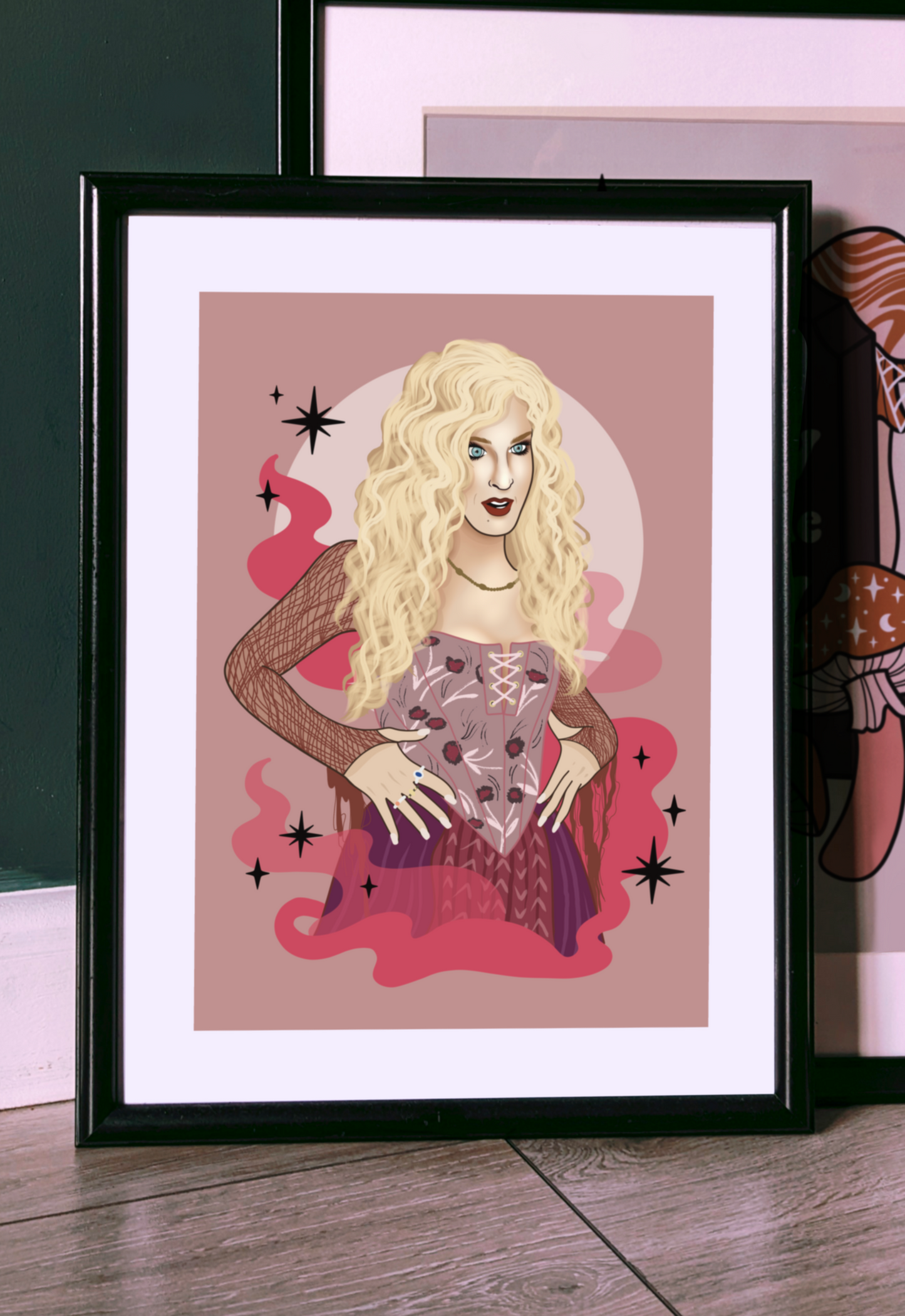Sarah Sanderson Hocus Pocus Art Print