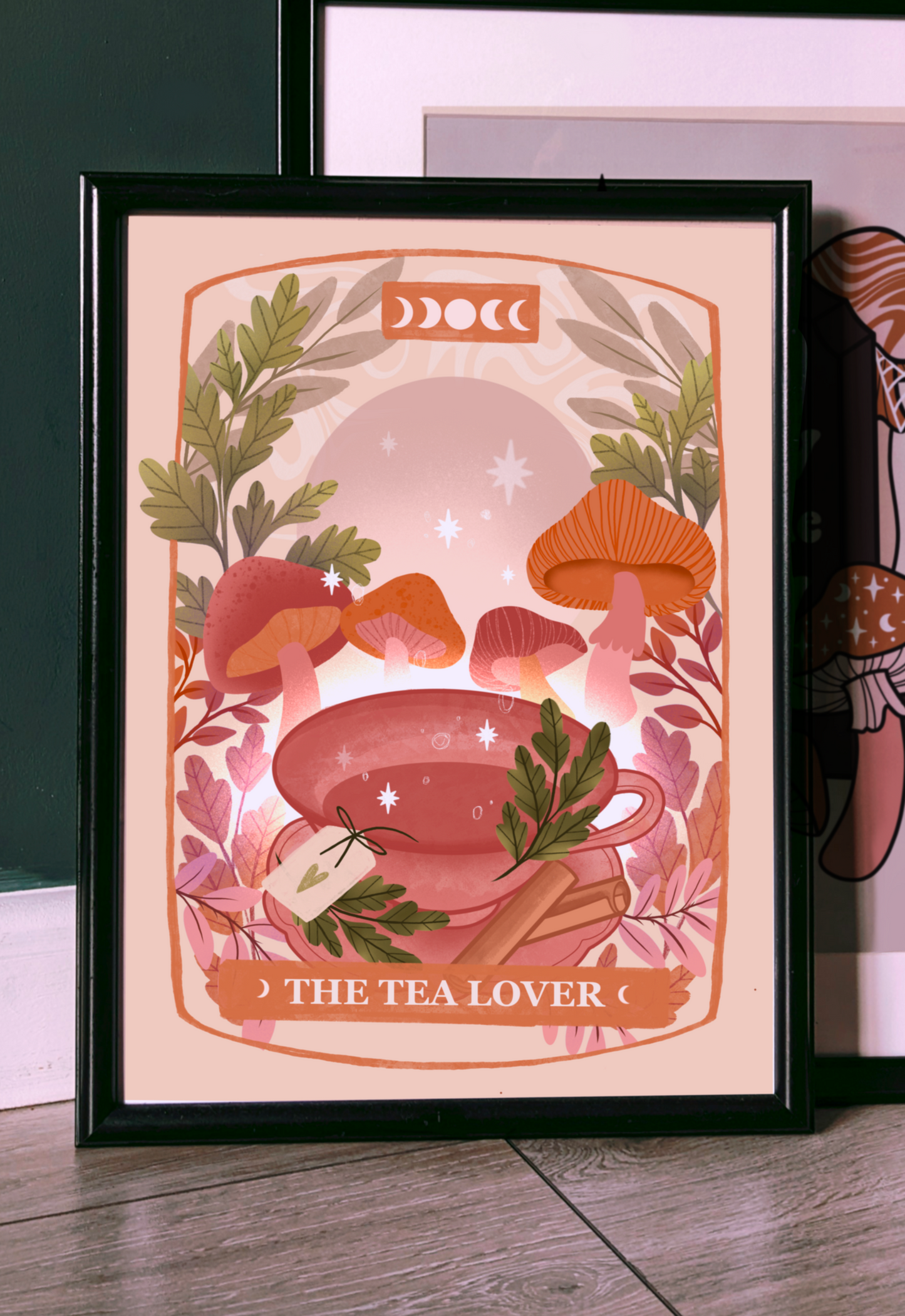 The Tea Lover Tarot Art Print