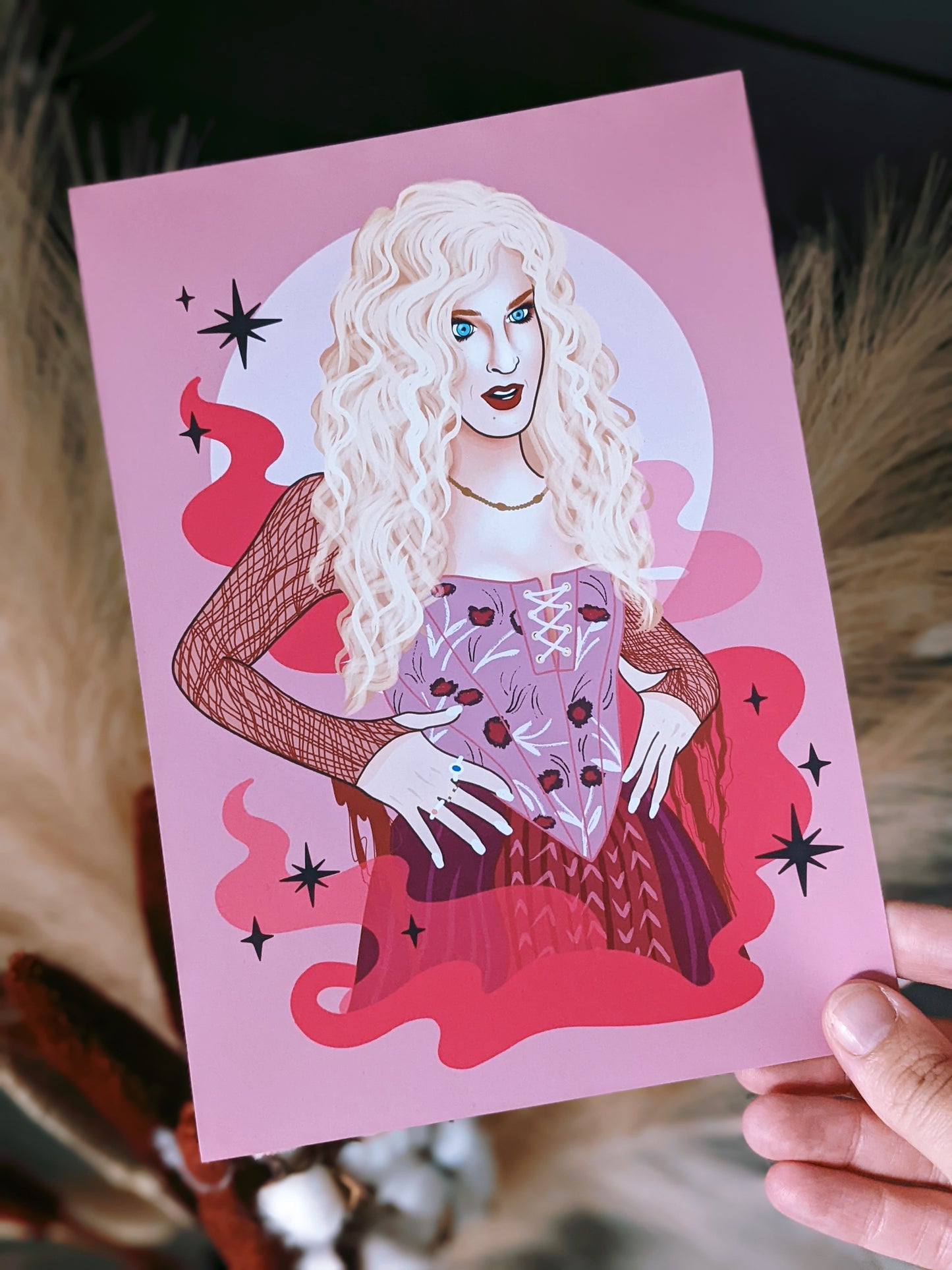 Sarah Sanderson Hocus Pocus Art Print