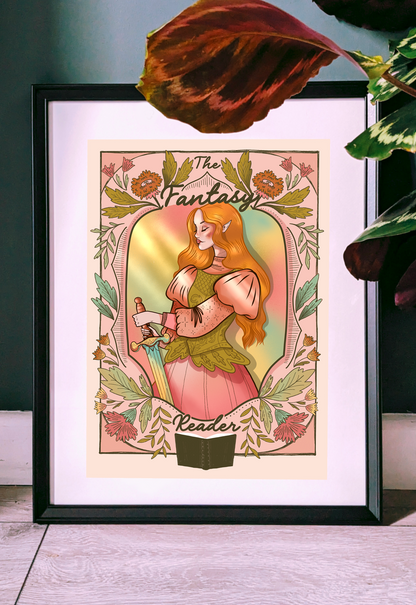 The Fantasy Reader Cozy Print